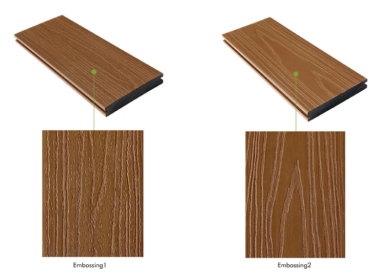 outdoor wpc decking aluminum pontoon coextrusion decking