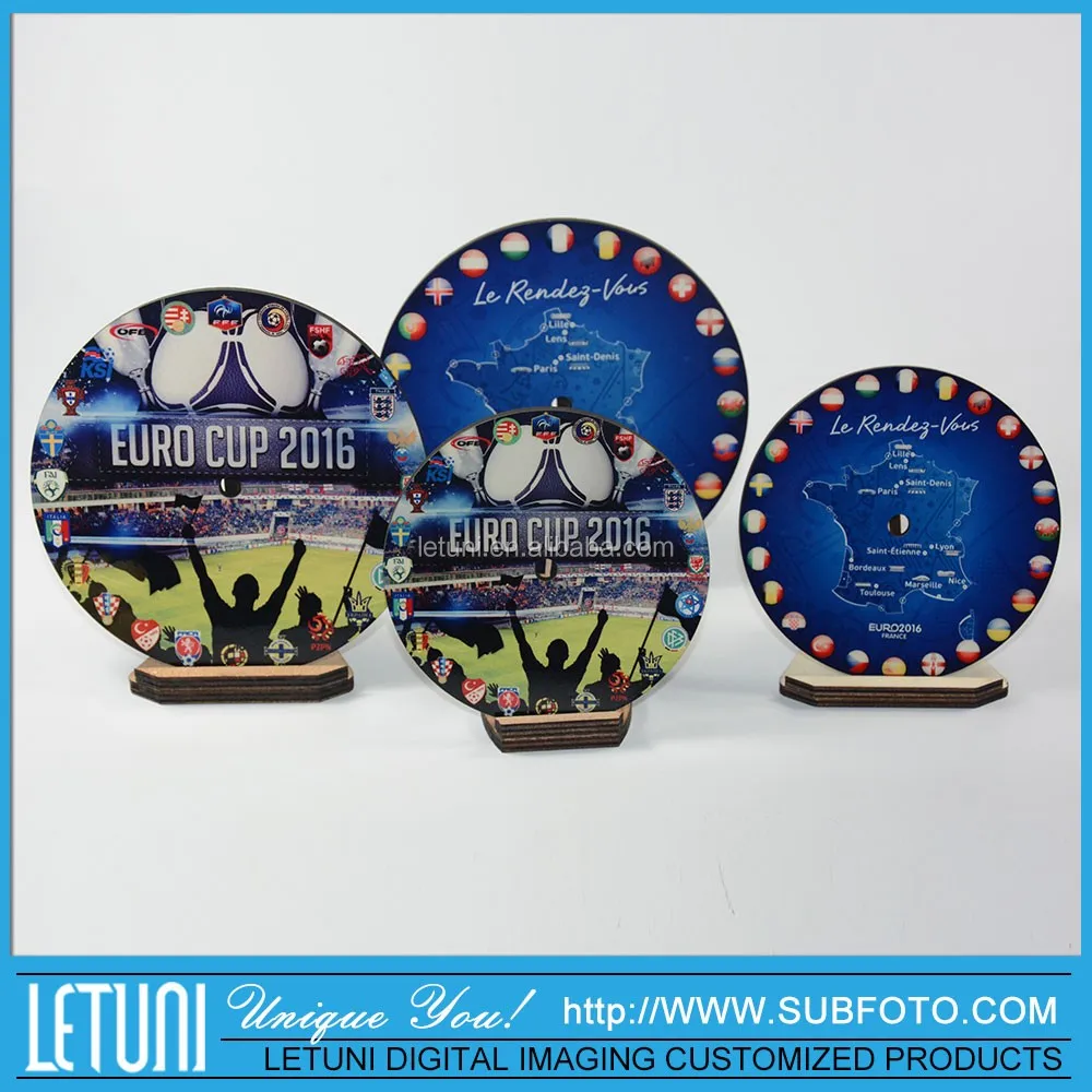 Sublimation Wooden Photo Clock
