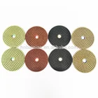 4 inch wet or dry use polishing diamond pads
