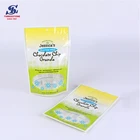 Clear Plastic Pcs Zipper Stand-up Pouch Bag,12 oz Stand Up Pouch Clear Material Bag