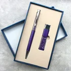 Fathion crystal pen usb drive custom logo 2gb 4gb 8gb flash disk memory usb