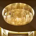 Modern luxury crystal ceiling lamps pendants light for the hotel lobby