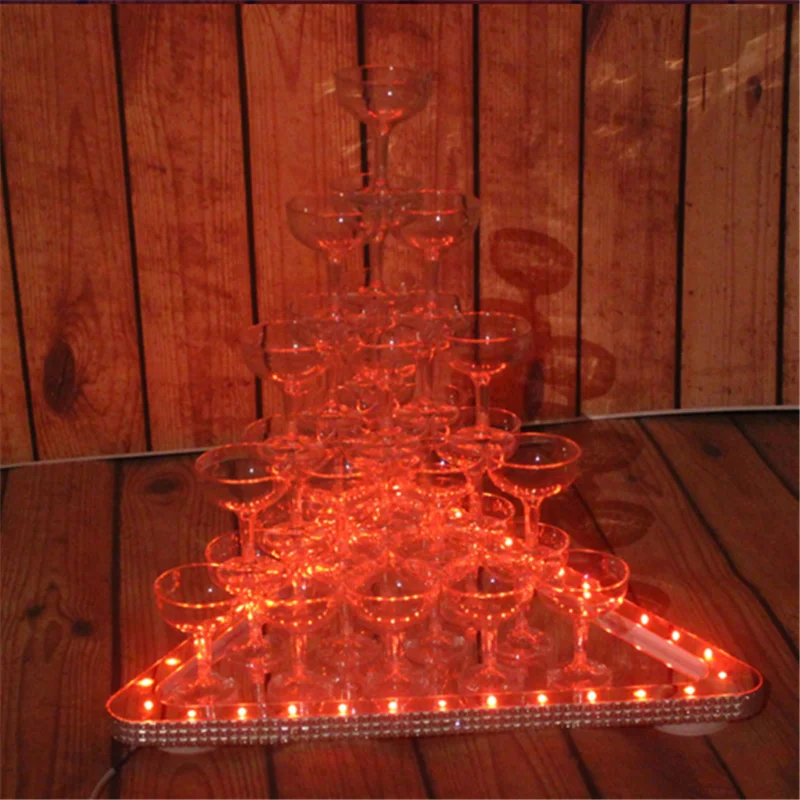 Elegant Acrylic Champagne Tower Display Stand Buy Acrylic Display