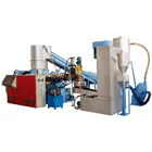 Single stage LDPE HDPE PE film recycling granulating line