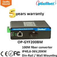 IP40 Telecommunication Equipment 100M Optical Equipment
