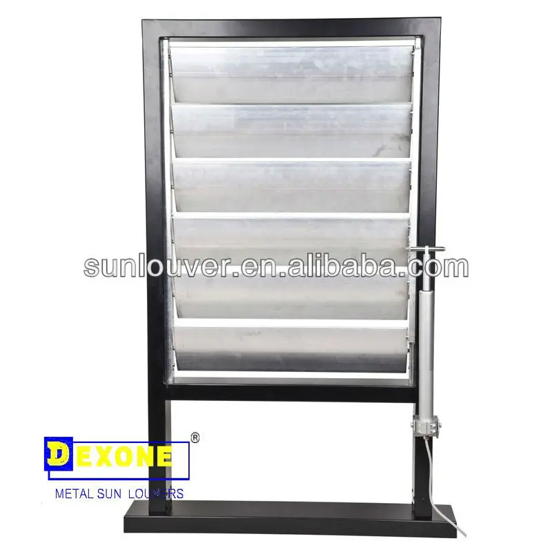 Aluminium Movable Louver Shutter Automatic Window shutter