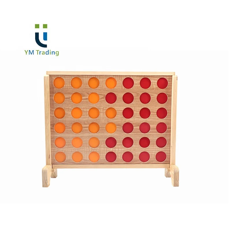 Giant Wooden Connect 4 In A Row Removable Garden Kids Giant