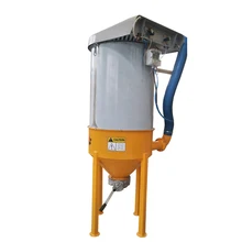 Vibrating type and air jet type portable Dust collector for cement silo