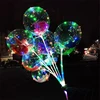 2019 Wholesale Bobo ballon 18 inches LED balloon with String Light for Christmas New