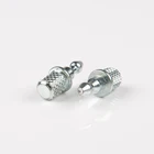 Factory price flat head mini knurled screw