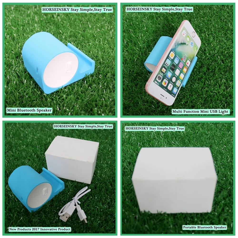 Creative Design Mini Speaker Excellent Sound Portable BT Speaker Mobile Phone Holder Mini Speaker - ANKUX Tech Co., Ltd