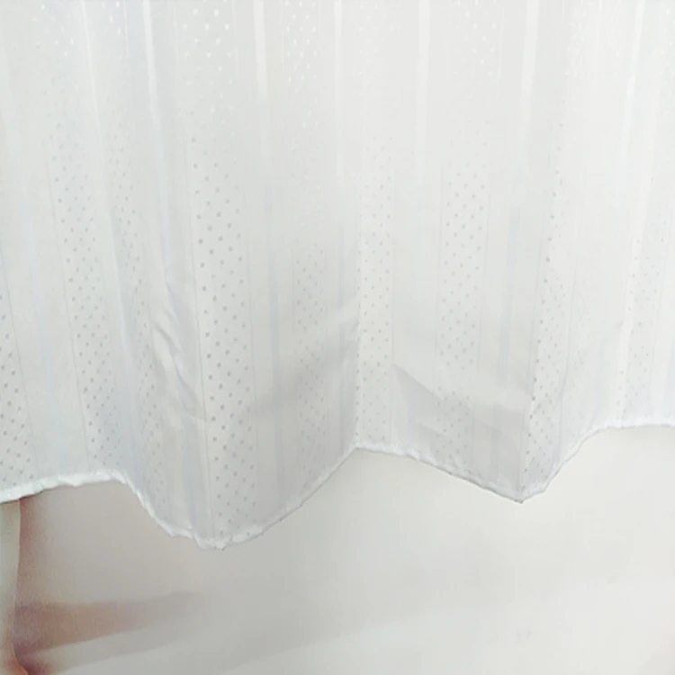 European style 100 polyester printed waterproof shower curtain