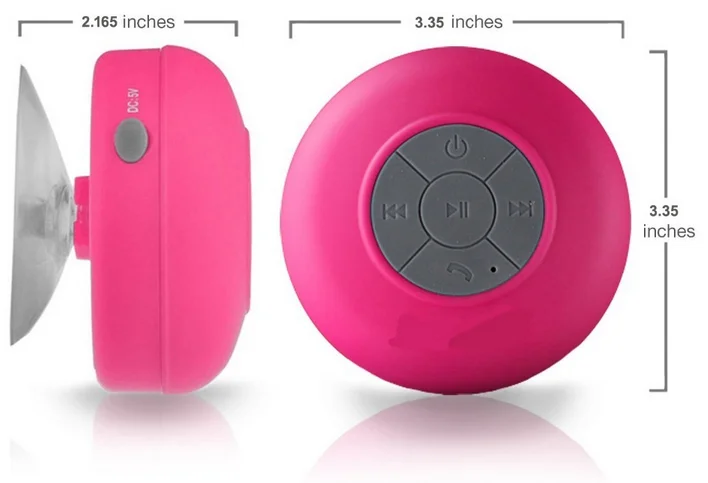 Wholesale Sucker Shower Waterproof Speaker wireless - ANKUX.COM