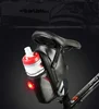 Mountain Road MTB Bicycle Cycling Polyester Saddle Bag with Light & Pocket for Water Bottle