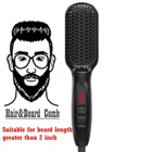 2019 Hot Seller Quick Beard Straightener Multifunctional Electric Hair Styler Comb For Men & Women