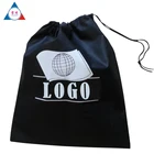 Custom durable shoe bag packing dust non woven drawstring bag