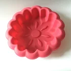 Flexiform flower cotton candy silicone cake mould baking set
