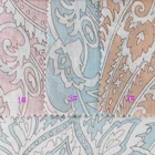 wholesale 100% french linen fabric screen printed for garment