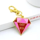 Longzhiyu 12 years manufacturer custom zinc alloy keychain cool keychain colorful key rings doll keychain