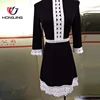 Woven polyester lace trim long sleeves halter-neckline Dress straight hem prom sexy night club wedding prom party cocktail prom