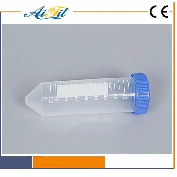 製造直接hdaプラスチック円錐底10ミリリットル遠心管でスクリューキャップ仕入れ・メーカー・工場