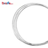 Beadsnice hot sale 925 Silver Jewelry Beading Wire with 14Kt gold plated 0.3mm,sold by fashion ID 3938