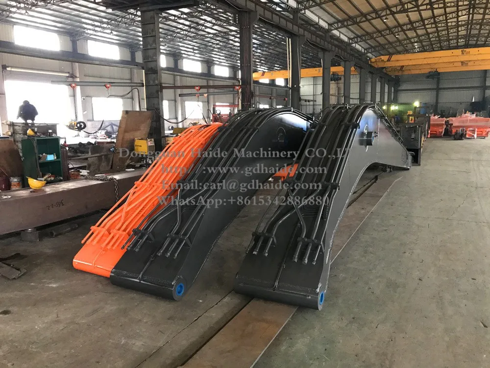 Volvo EC290/EC360 Compatible Excavator Long Reach Boom Arm with Q345B&Q690D Material 20Meters Length and 6 Months Warranty
