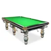Snooker Sports and steel/rubber cushion Rail Material available 12ft billiard snooker table
