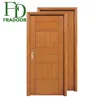 UL/BS listed wood fire door 1 hour fire rated door cost with push bar