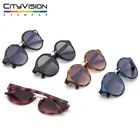 color demi lady fashion metal bridge round plastic sunglasses glasses sun glasses