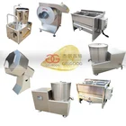 Commercial Potatoes Crisp Machine Production Line Potato Chips Making Equipment