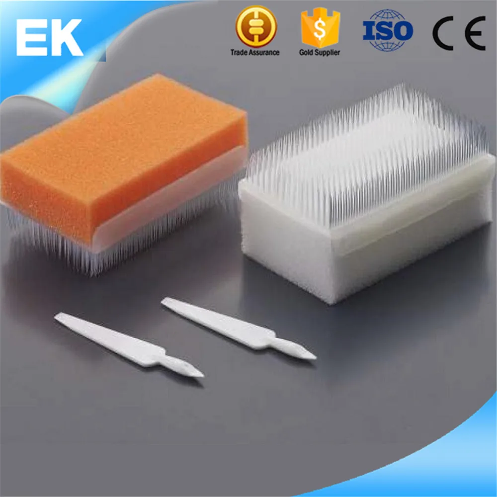 eo sterile medical hand brush scrub brush with nail cleaner