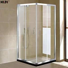 australian cheap 90x90 fiberglass corner shower cabin