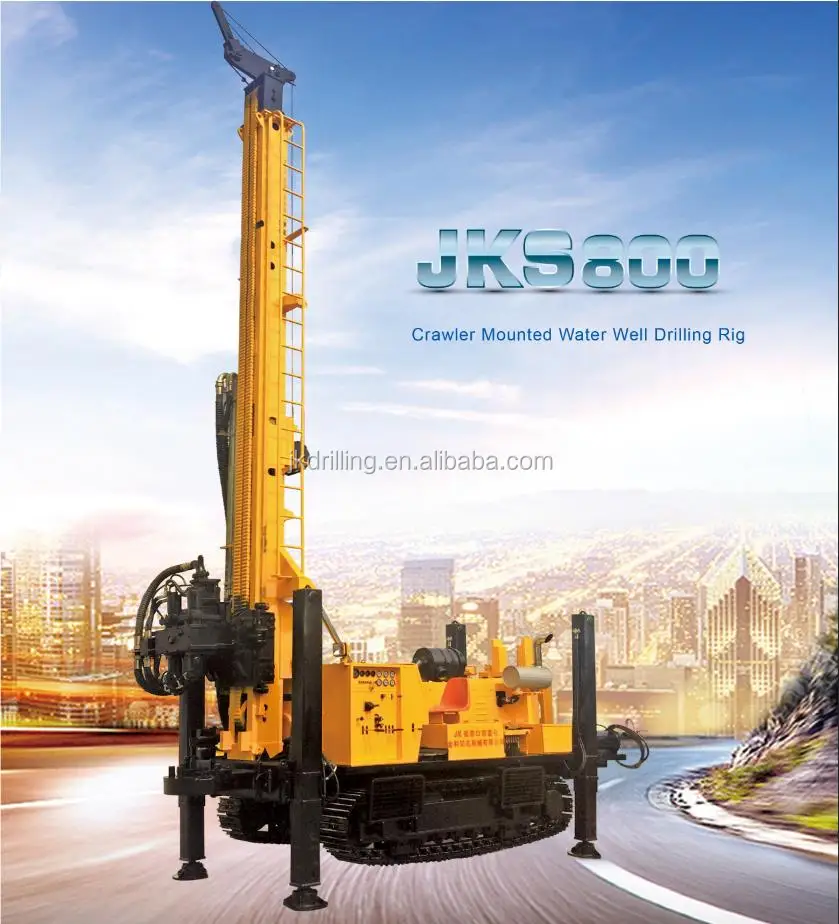 Jinke Jk Drilling Jks800 Dth Water Well Drilling Equipment Crawler