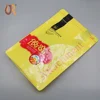 Custom printing cookie packaging bag /biscuit packing pouch /flat pouch for snack with window