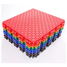 High quality pp sport floor carpet tiles made in china