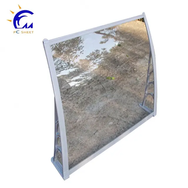 bracket canopy for balcony, bullet-proof polycarbonate board