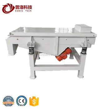 Drug linear vibrating screen