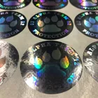 High Quality Die Cut Self-adhesive 3D Custom Hologram Sticker With Logo Printing