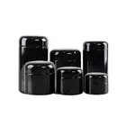 30g 60g 120g 200g 250g 300g Taro Cover Ultraviolet Glass Container Cream Jar Herbs Seeds