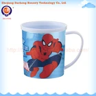 Kids 3D Food Grade kids plastic tea cups plastic wine cup plastic drinking cup
