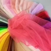 2019 hot sale high quality wholesale 20D nylon soft tulle mesh fabric for kids tutu