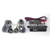 3 IN 1 Video Parking Sensor Car Reverse Backup Rear View Camera BiBi Alarm Indicator Anti Car Cam with 2 Radar Detector Sensors