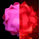 Puzzle Lamp 2016 Hot 5 Colors IQ Puzzle Creative Jigsaw Bar Decor Light Lamp Shade Lampshade Design Decoration