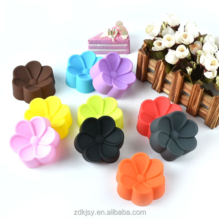 flower baking molds