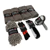 Car cleaning set for car washing, 9 pcs cleaning tool car washer assisted products