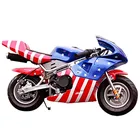 Hot Sales 2 Stroke 49CC Mini Moto Gas Pocket Bike for Kids