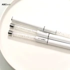 Length dimensions are custom made crystal portable eyelash brush with lid