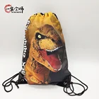 Custom highest quality sublimation nylon drawstring bag with logo