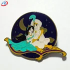 factory provide OEM wholesale fashion cheap cartoon metal soft enamel lapel pin